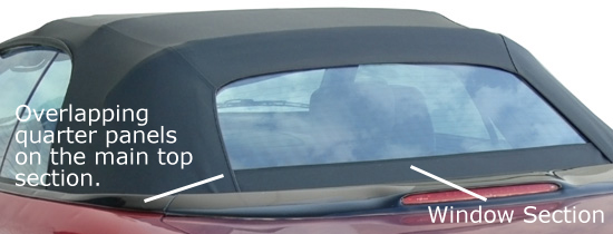 Chrysler sebring convertible replacement top